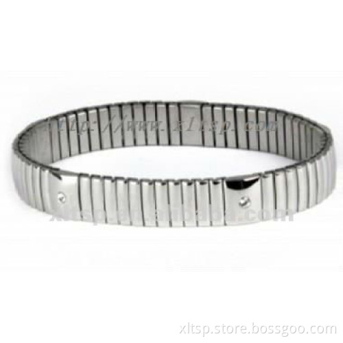 TS7 Fashional New Hot Silver Spring Titanium Bracelet 2012